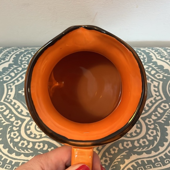 Orange Decorative Jug / Vase - Picture 6 of 10